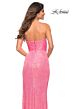 La Femme 30685 Sweetheart Neckline Ruched Bodice Dress