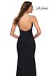 La Femme 30701 Beaded Straps Scoop Neckline Dress