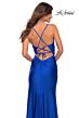 La Femme 30726 Strappy Back Cutout Dress