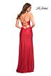 La Femme 30726 Strappy Back Cutout Dress