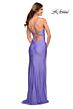 La Femme 30726 Strappy Back Cutout Dress