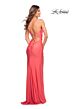 La Femme 30726 Strappy Back Cutout Dress