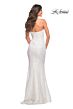 La Femme 30743 Sequin Sweetheart Neckline Dress