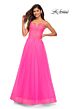 La Femme 30755 Sweetheart Neckline Low Back Dress