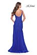 La Femme 30767 Sleeveless Illusion Bodice Dress