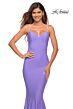 La Femme 30782 Sleeveless Low Back Dress