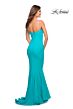 La Femme 30782 Sleeveless Low Back Dress