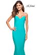 La Femme 30782 Sleeveless Low Back Dress