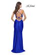 La Femme 30977 Strappy Back Cutout Sides Dress