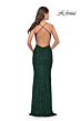 La Femme 31027 Sleeveless Semi-Scoop Neckline Dress
