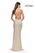 La Femme 31072 Sleeveless Plunging Neckline Dress