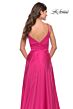 La Femme 31121 Plunging Neckline High Slit Dress