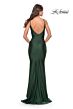 La Femme 31122 Sleeveless Crisscross Bodice Dress