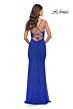 La Femme 31124 Sleeveless V-Neck Dress