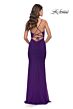 La Femme 31124 Sleeveless V-Neck Dress