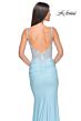 La Femme 31128 Scoop Back Lace Corset Dress