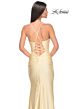 La Femme 31131 Sweetheart Neckline Slit Skirt Dress