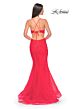 La Femme 31133 Plunging V-Neckline Side Cut-Outs Mermaid Dress
