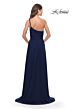 La Femme 31170 One Shoulder Slit Skirt Dress