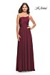 La Femme 31170 One Shoulder Slit Skirt Dress