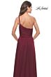 La Femme 31170 One Shoulder Slit Skirt Dress