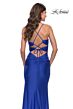 La Femme 31174 Sweetheart Neckline Lace-Up Back Dress