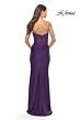 La Femme 31182 Strapless Plunging Neckline Dress