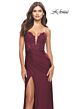La Femme 31182 Strapless Plunging Neckline Dress