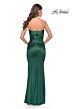 La Femme 31189 Strapless Ruched Fitted Dress