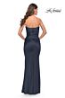 La Femme 31189 Strapless Ruched Fitted Dress