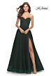 La Femme 31205 Strapless Sweetheart Neckline Dress