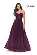 La Femme 31205 Strapless Sweetheart Neckline Dress