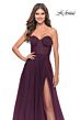 La Femme 31205 Strapless Sweetheart Neckline Dress