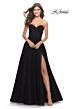 La Femme 31205 Strapless Sweetheart Neckline Dress