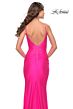 La Femme 31222 V-Neck Embellished Straps Dress