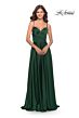 La Femme 31233 Sweetheart Neckline Open Back Dress