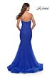 La Femme 31285 Strapless Sweetheart Neckline Dress