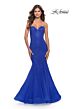 La Femme 31285 Strapless Sweetheart Neckline Dress