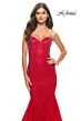 La Femme 31285 Strapless Sweetheart Neckline Dress