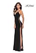 La Femme 31311 Sleeveless Sweetheart Neckline Dress