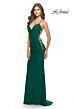 La Femme 31315 Exposed Sides Lace-Up Dress