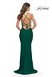 La Femme 31315 Exposed Sides Lace-Up Dress