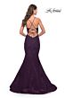 La Femme 31316 Sweetheart Neckline Spaghetti Straps Dress