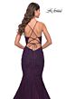 La Femme 31316 Sweetheart Neckline Spaghetti Straps Dress