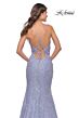 La Femme 31354 Illusion Sides Sequin Lace Dress