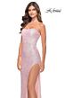 La Femme 31355 Strapless Sweetheart Neckline Dress