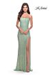 La Femme 31355 Strapless Sweetheart Neckline Dress