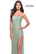 La Femme 31355 Strapless Sweetheart Neckline Dress
