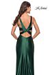 La Femme 31374 Crisscross Side Cut-Out Bodice Dress
