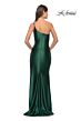 La Femme 31391 One-Shoulder Neckline Circle High Slit Dress